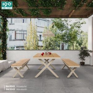 Bàn ghế ngoài trời BNT2412