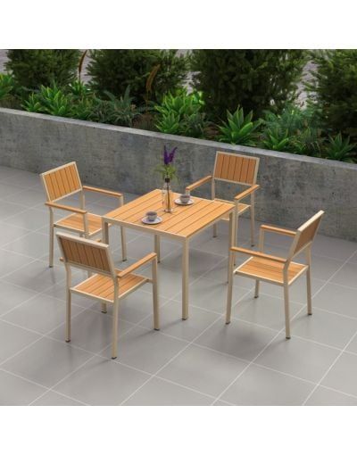 Bàn ghế ngoài trời BNT2412N